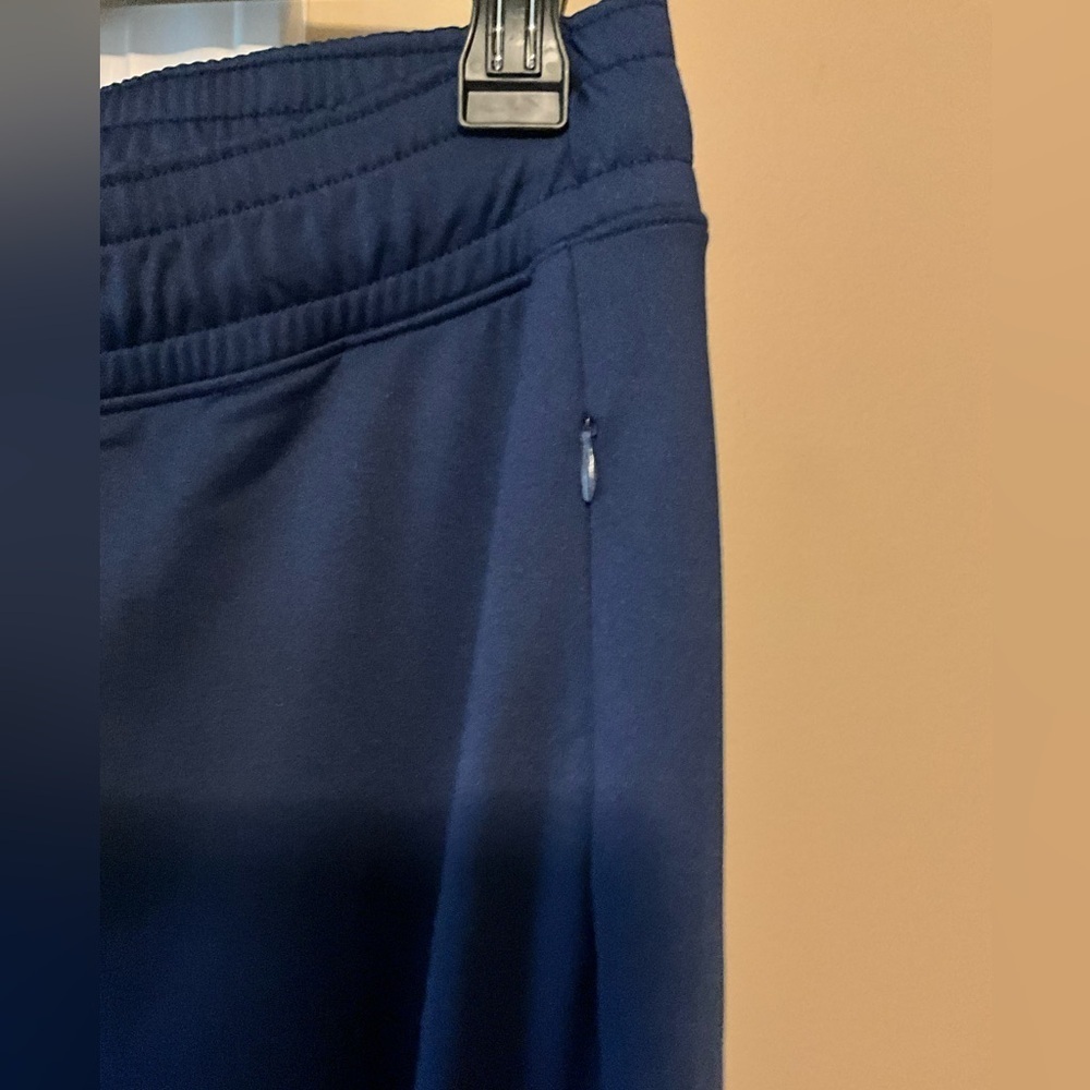 YOGiPACE Fleece Lined Navy Blue Women's Pants Straight Leg Pants Zip Pockets SzM - Picture 7 of 8